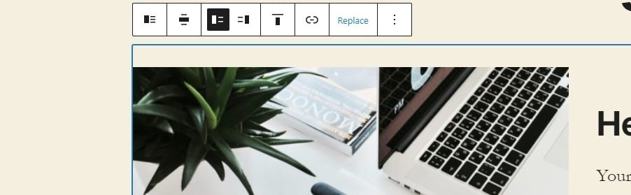 Replacing an Image in Gutenberg