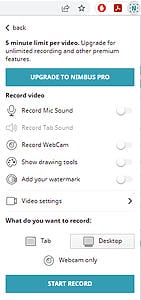 Capturing Video Content Tools