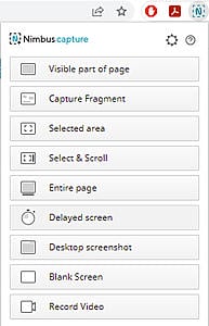 Capturing Video Screenshots with Nimbus Capture