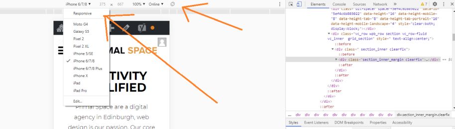Alternating Between Screen Sizes
