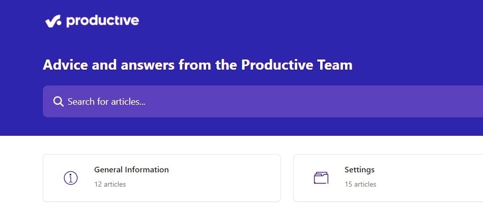 Productive Help Centre