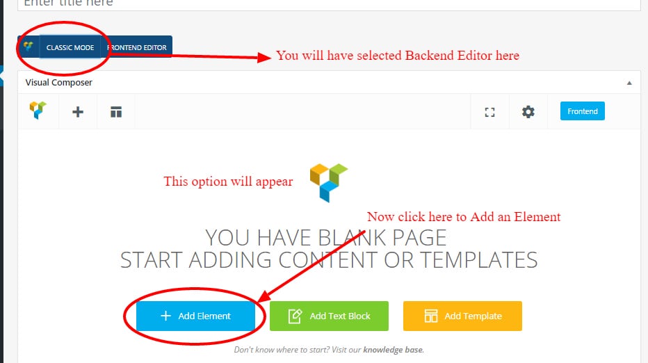 Backend Editor