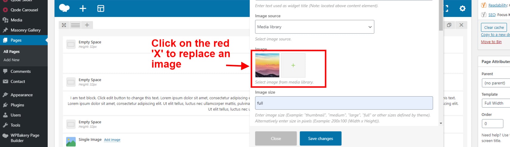 Replace an Image in WordPress