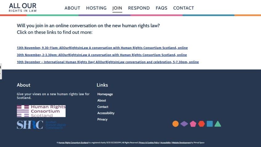 All Our Rights in Law Footer
