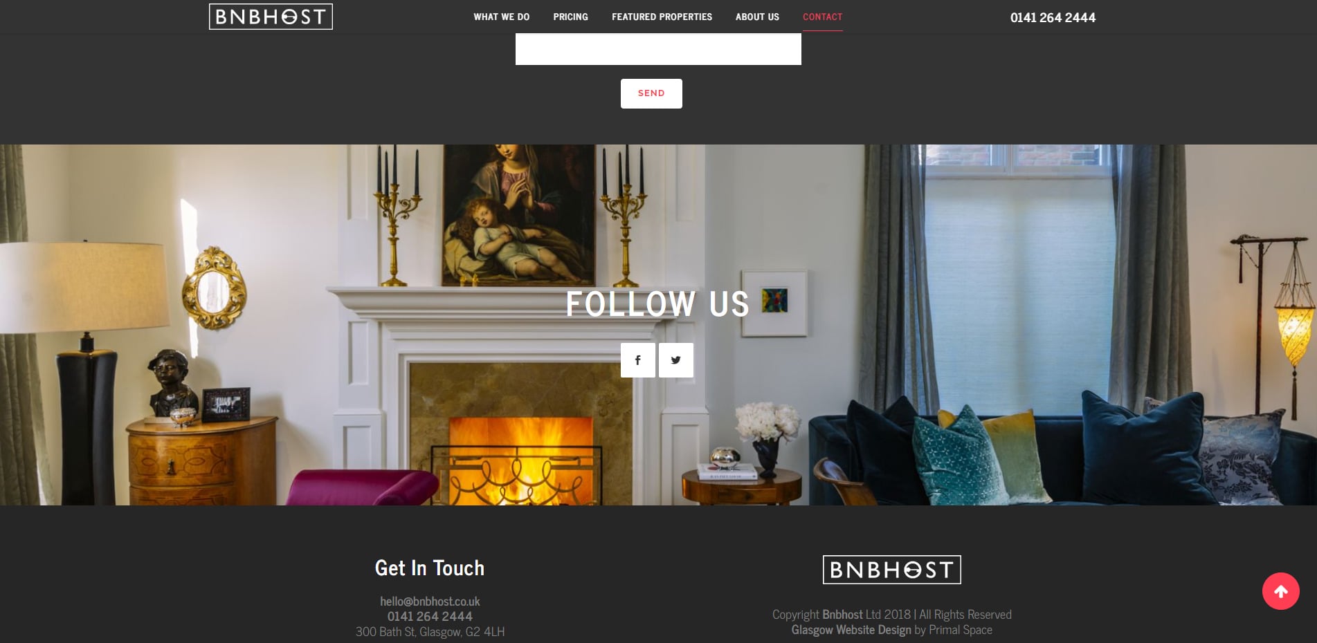 Bnbhost Footer Area