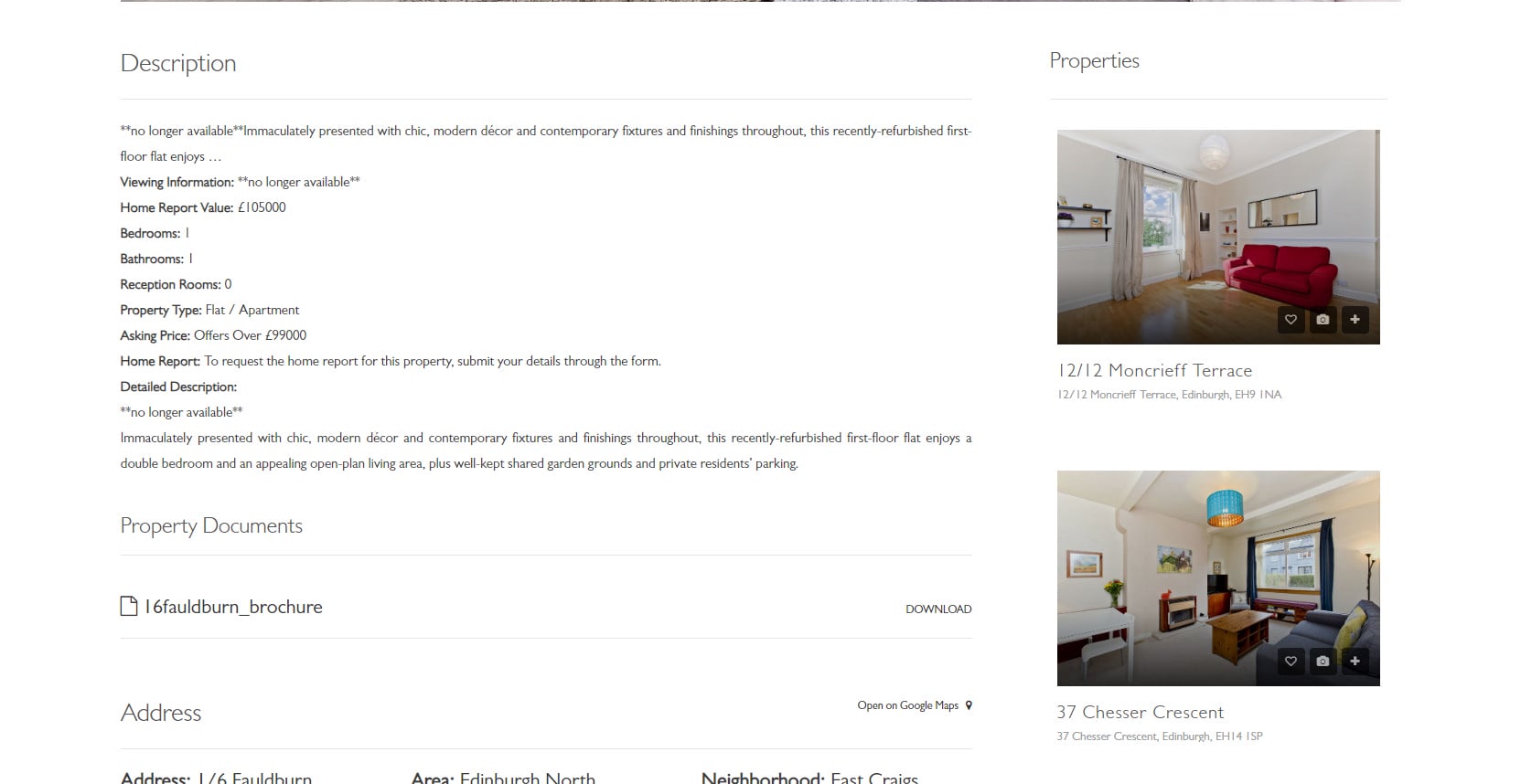 Clancys Solicitors and Estate Agents Property Information