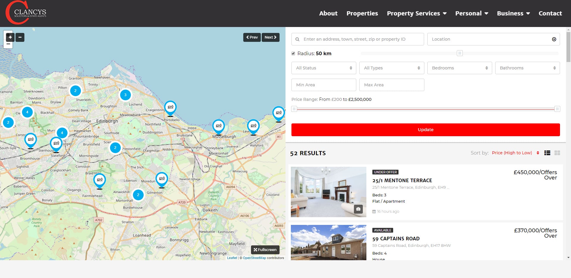 Clancys Solicitors Properties 2018