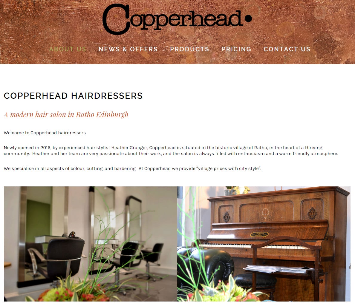 copperhead about us page