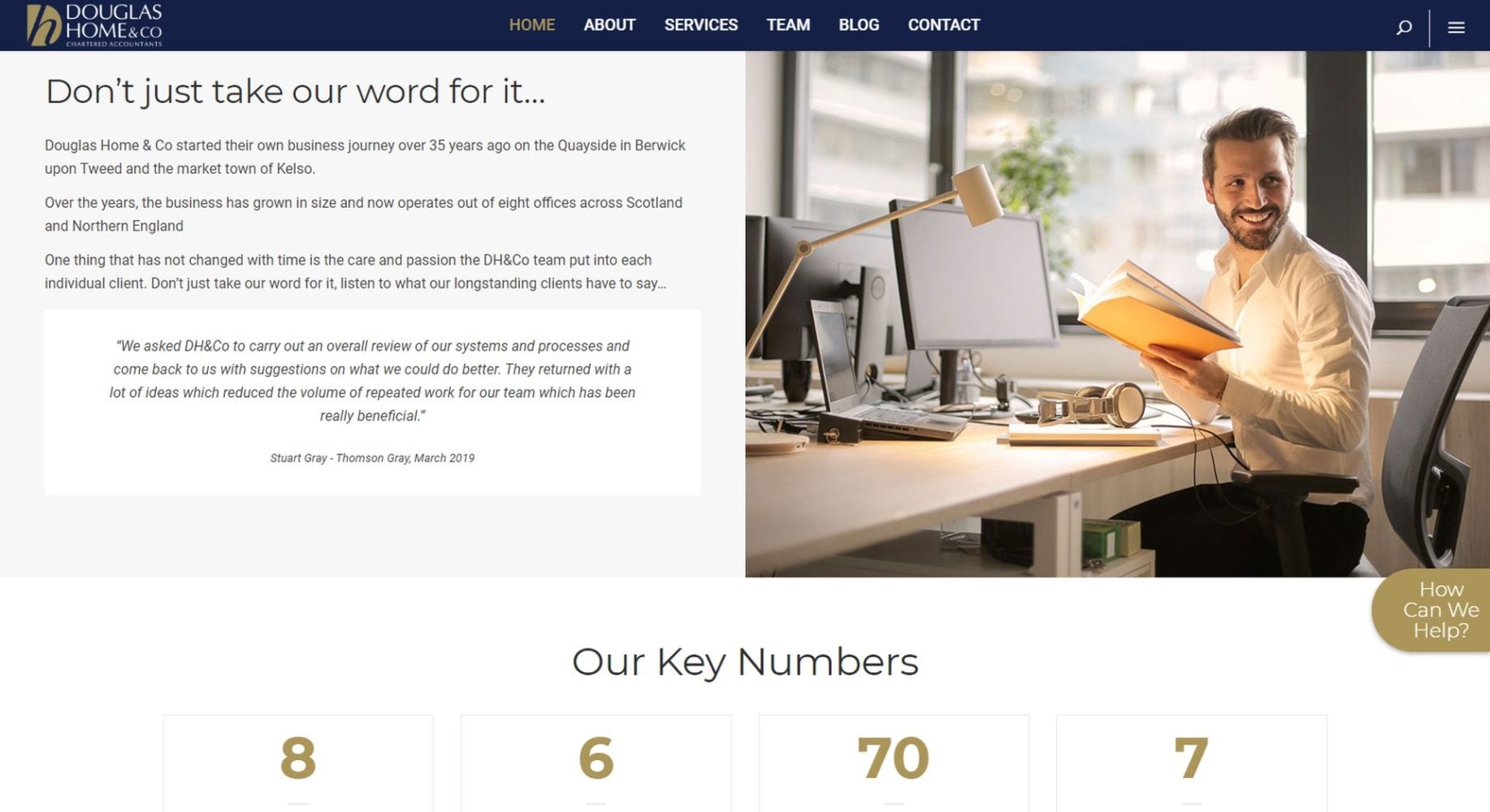 Douglas Home & Co Website Design Homepage