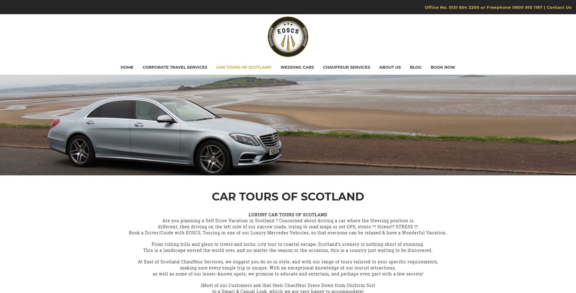 eoscs website design