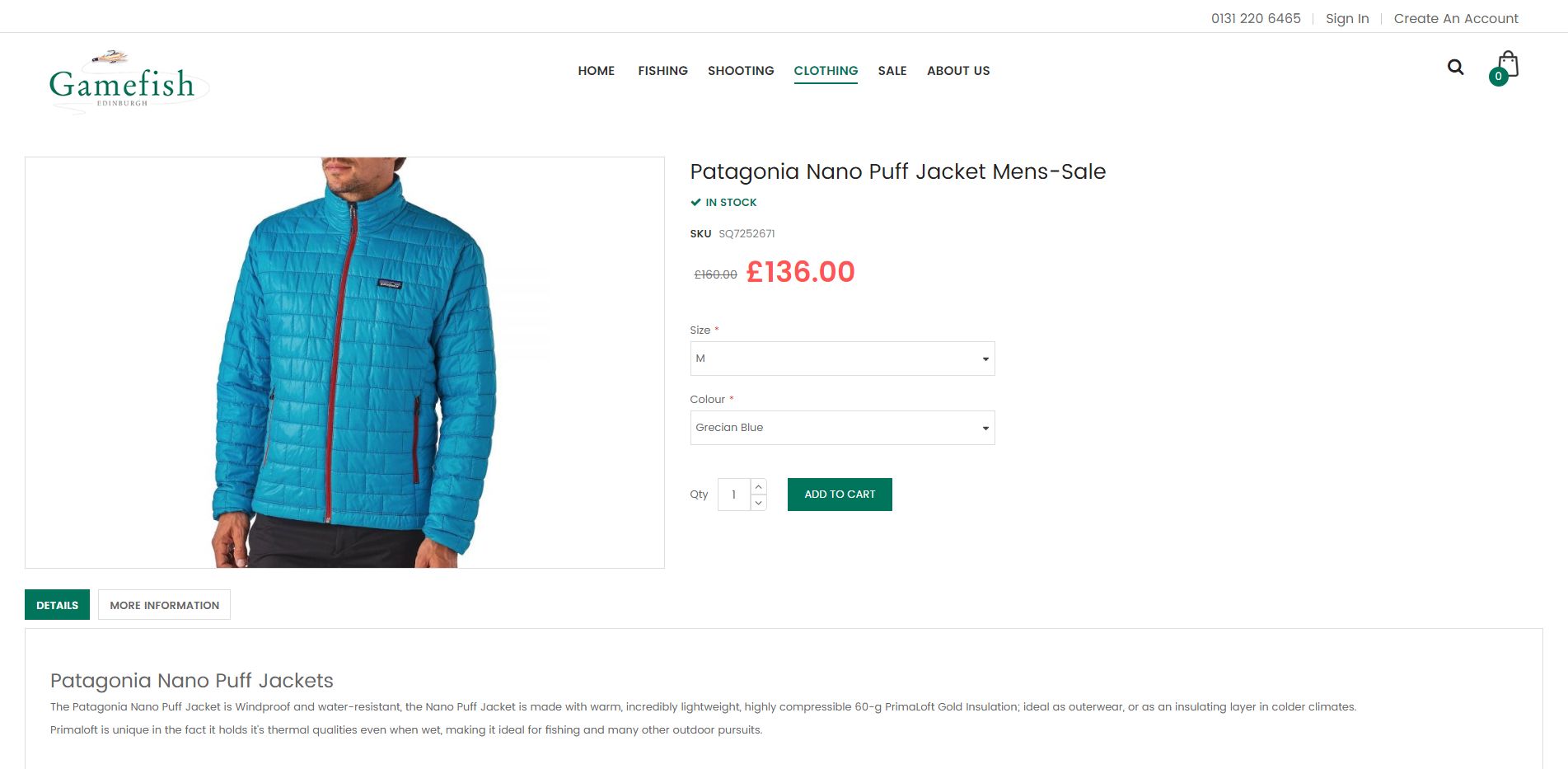 Patagonia Nano Puff Jacket Mens