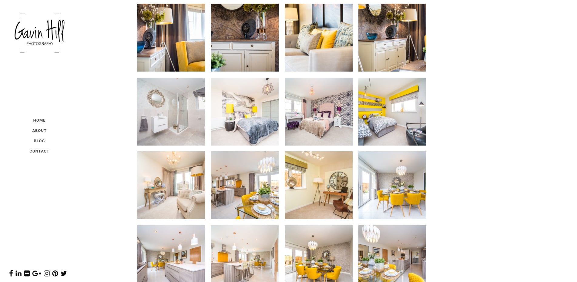 Portfolio Page Website Design Gavin Hill