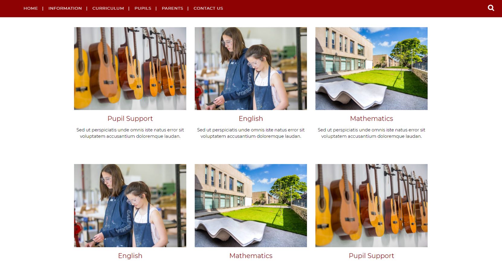 James Gillespie's High School Faculties