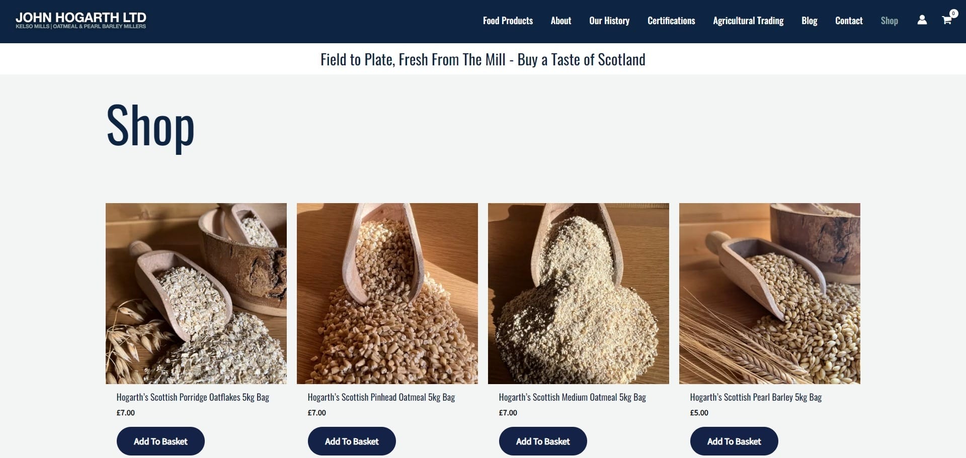 John Hogarth Website Design Shop