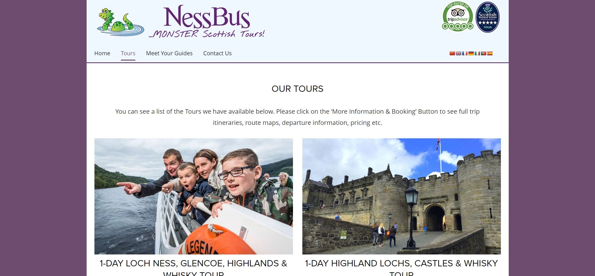 Tours Ness Bus