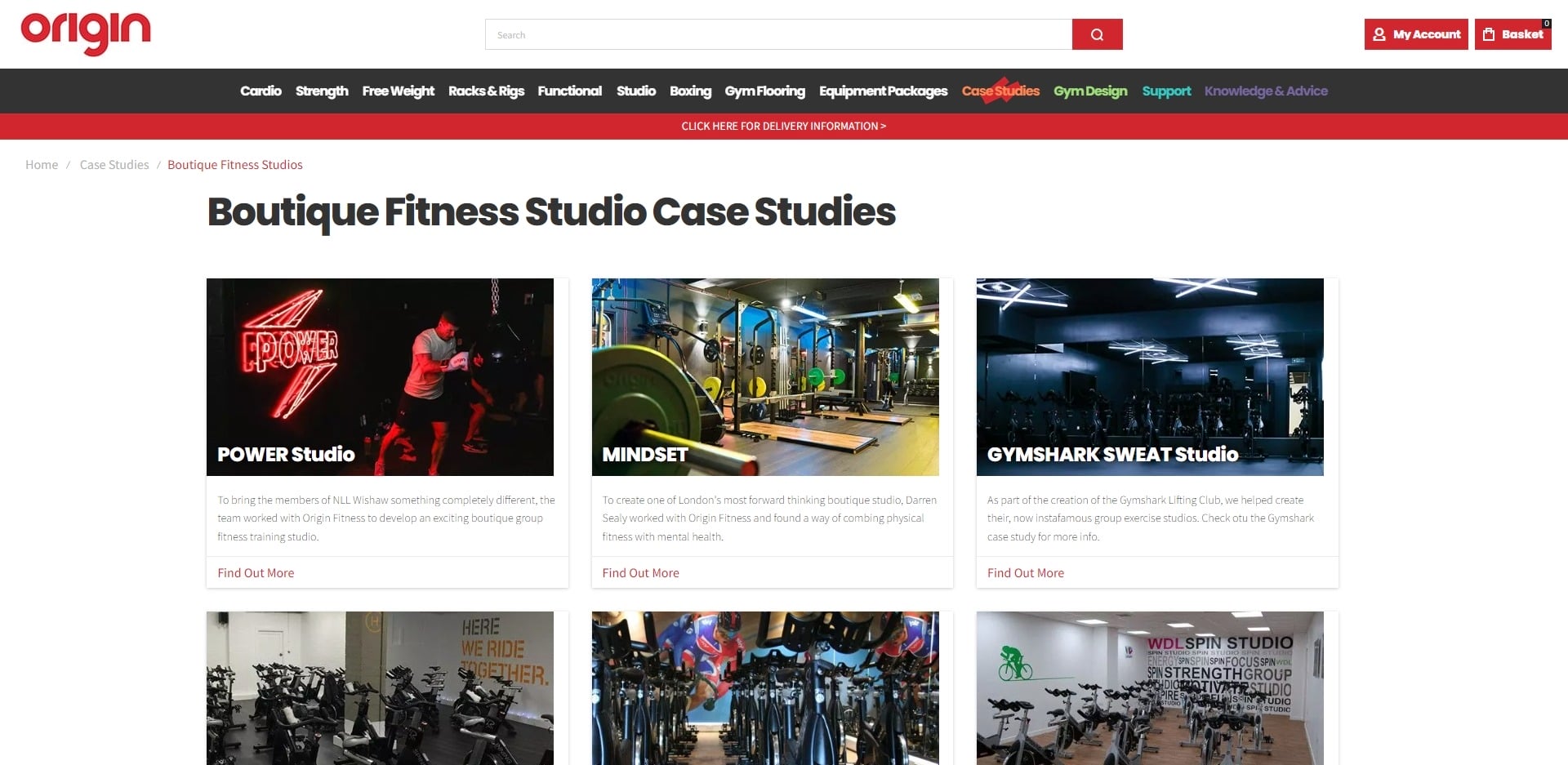 Origin Fitness Case Studies