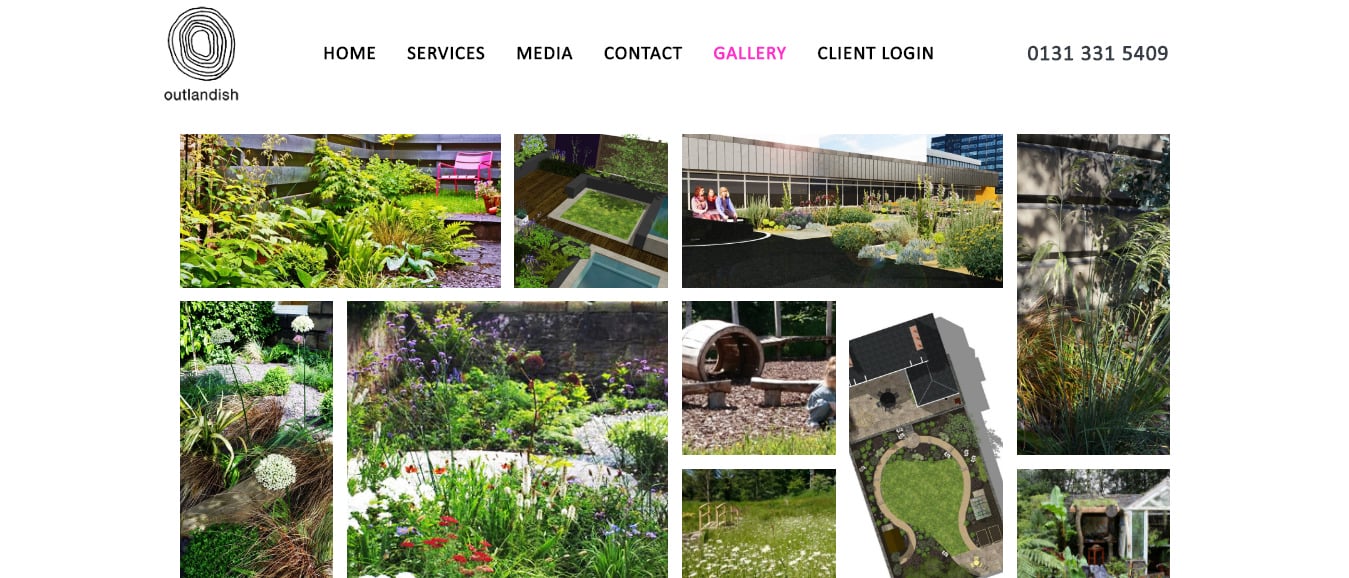 Garden Design Edinburgh Outlandish Design 2