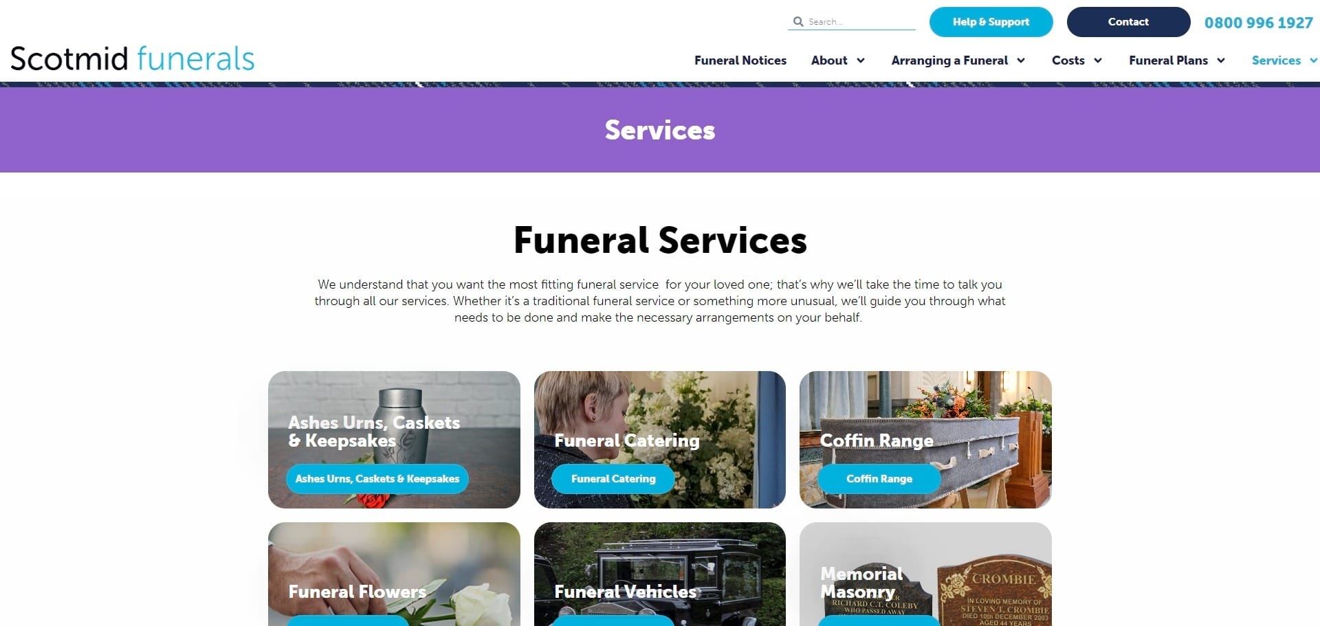 Scotmid Funerals Elementor Website Design (6)