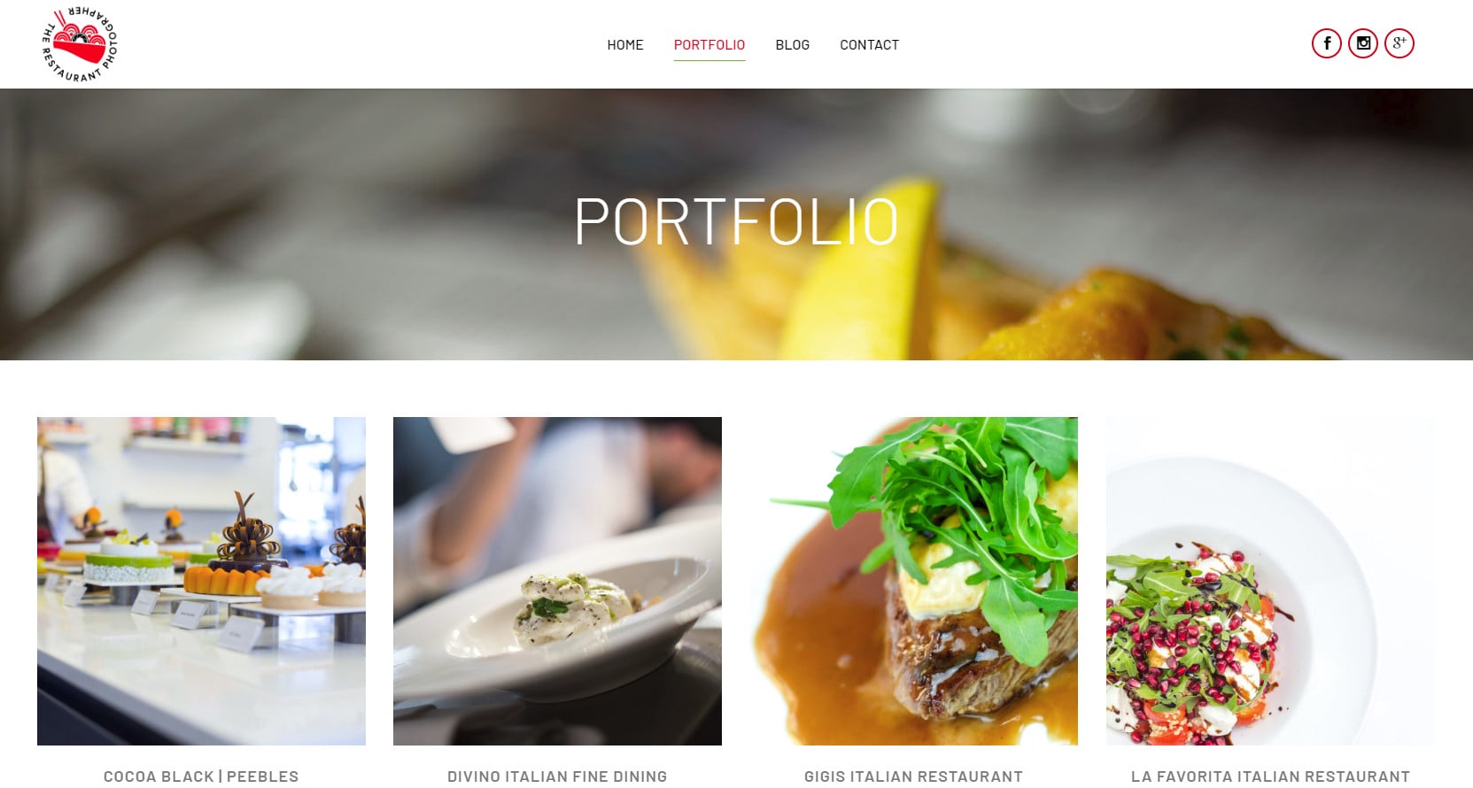 Portfolio The Restaurant Photographer