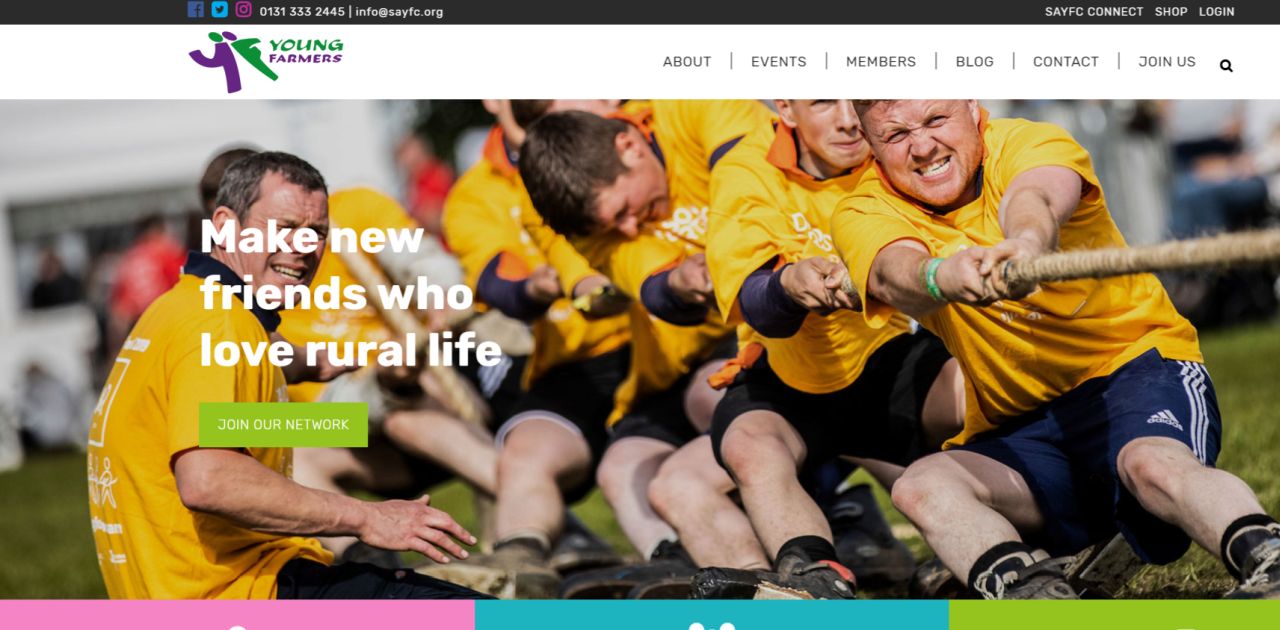 Young Farmers Homepage